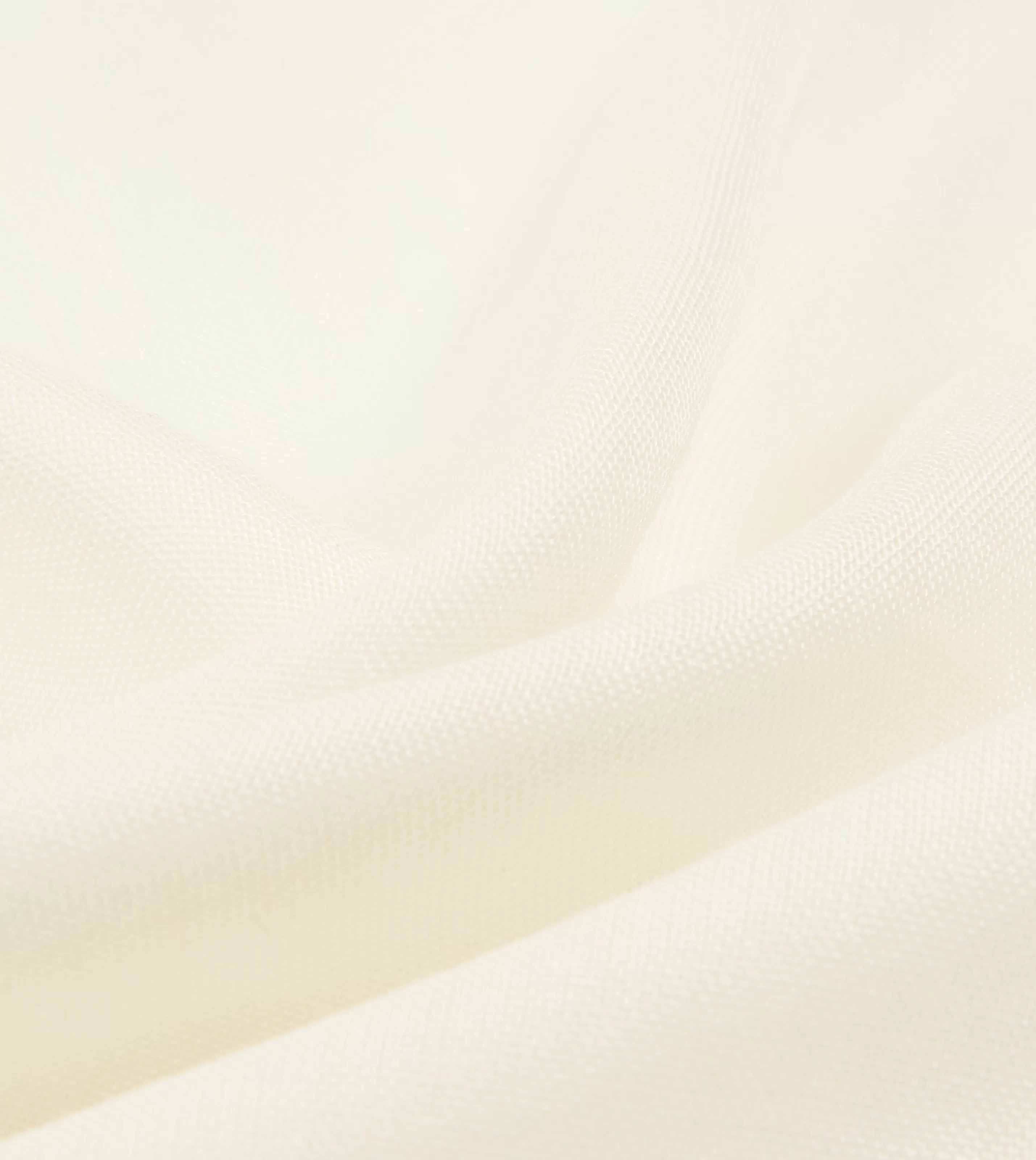 Drake’s Pocket Squares | Ivory And Brown Shoestring Border Silk Pocket Square