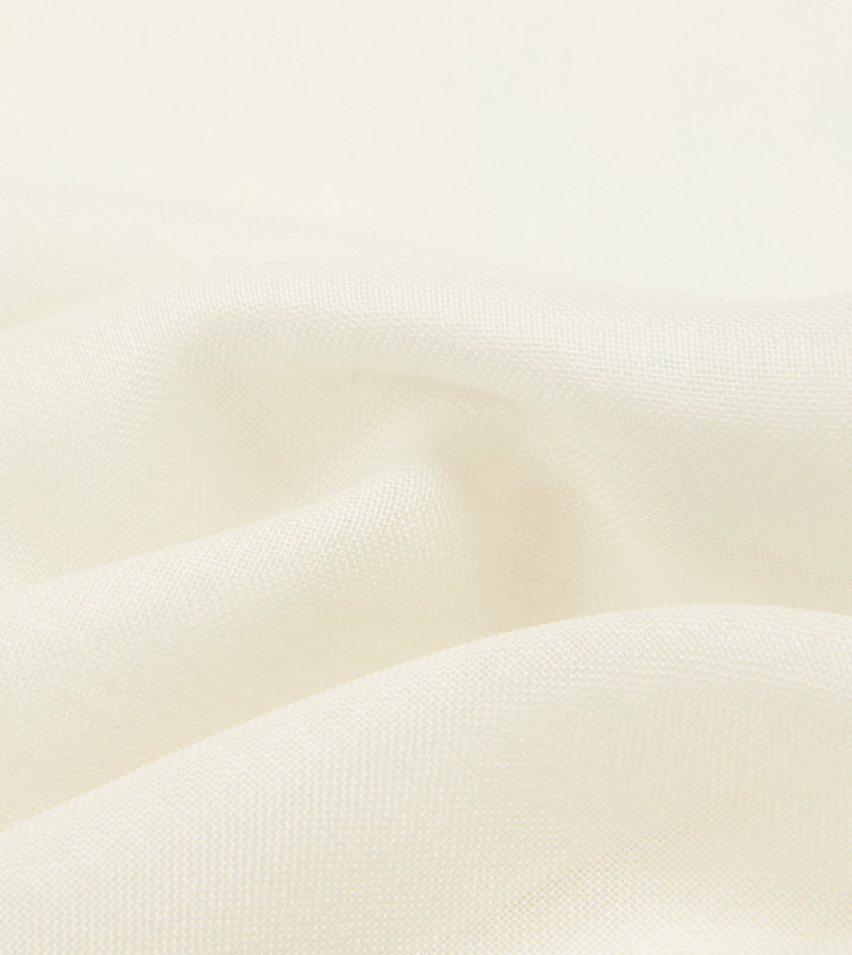 Drake’s Pocket Squares | Ivory And Green Shoestring Border Silk Pocket Square