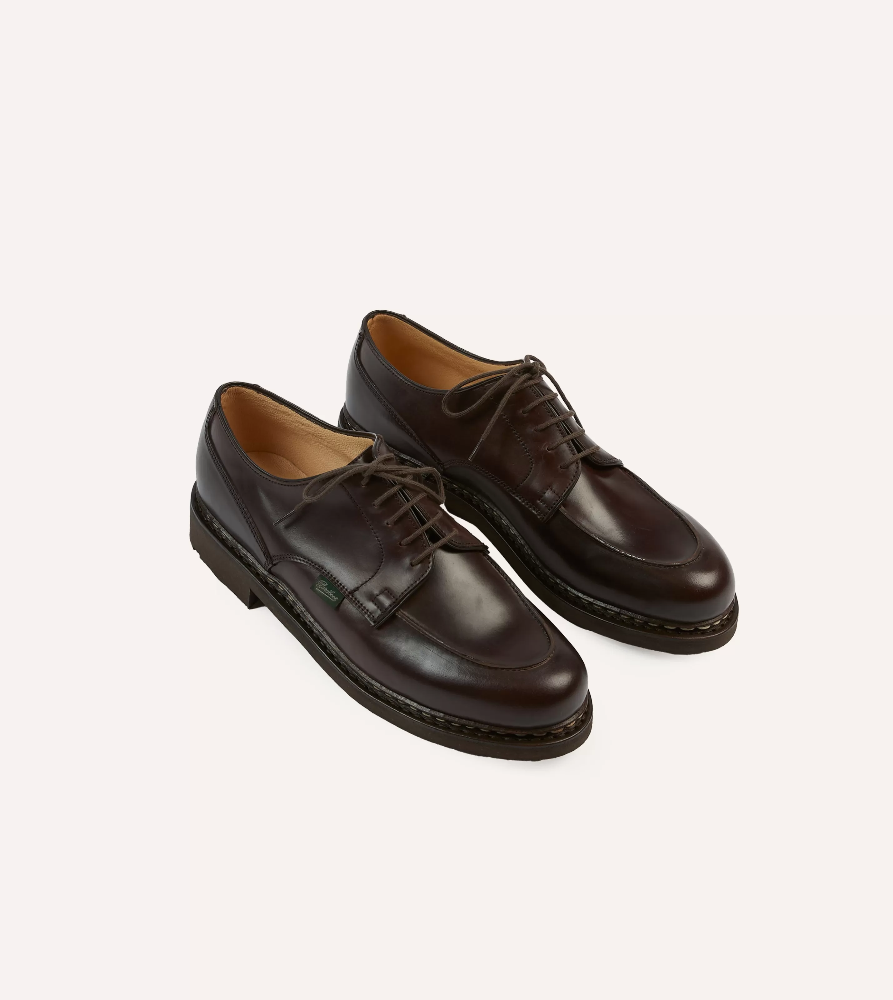 Drake’s Formal Footwear | Paraboot Chambord Burgundy Cordovan Leather Derby Shoe