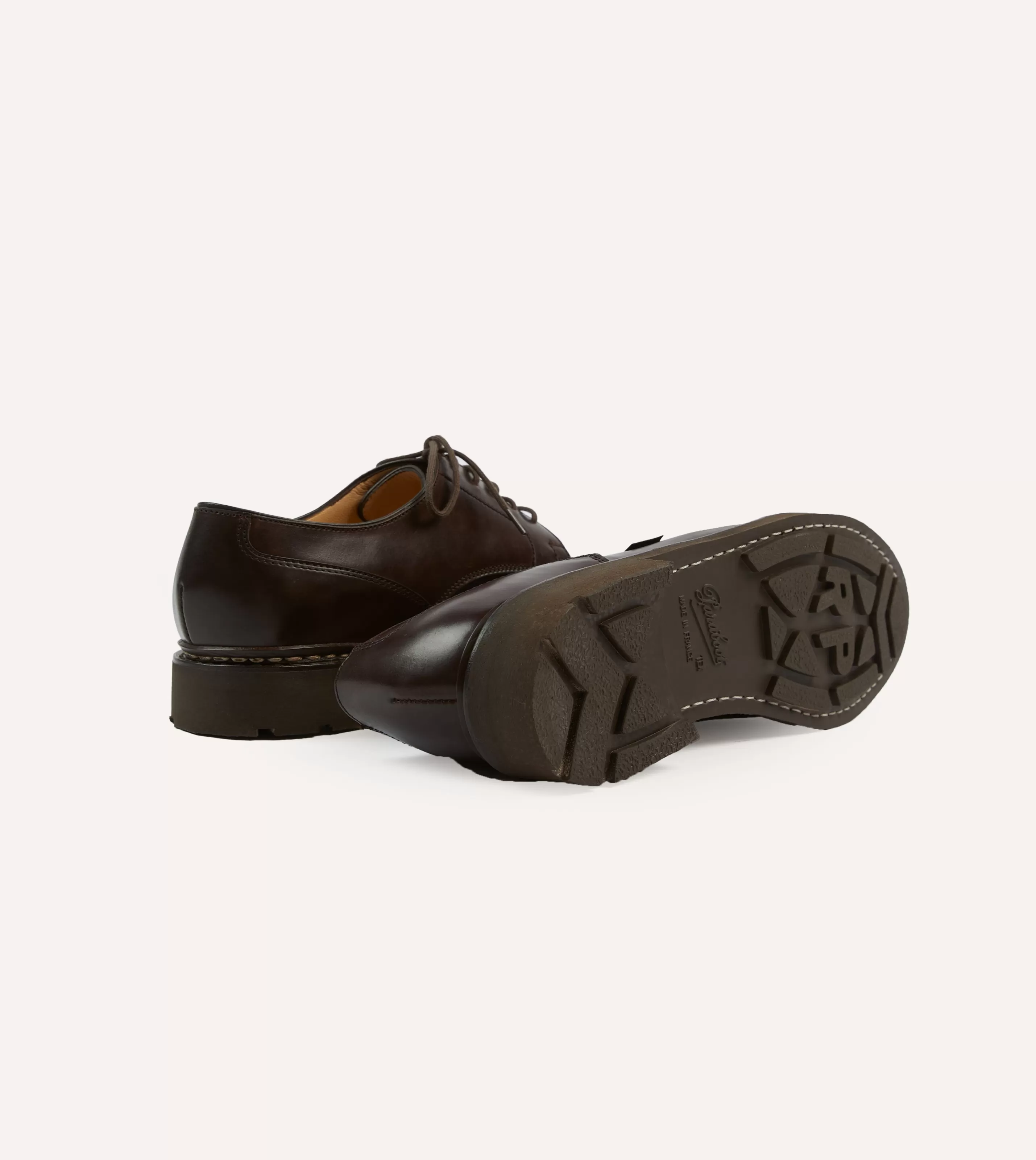 Drake’s Formal Footwear | Paraboot Chambord Burgundy Cordovan Leather Derby Shoe