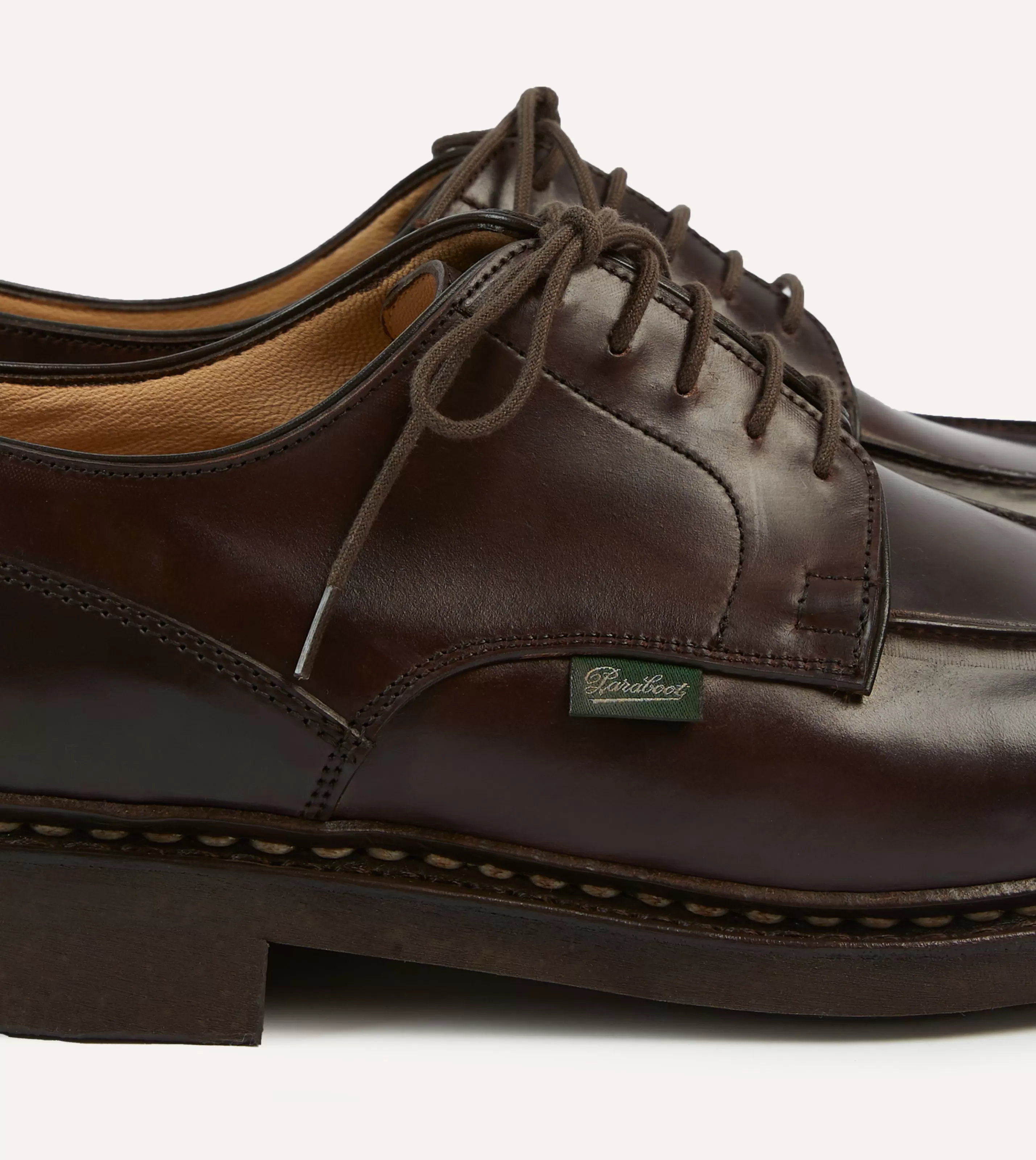 Drake’s Formal Footwear | Paraboot Chambord Burgundy Cordovan Leather Derby Shoe