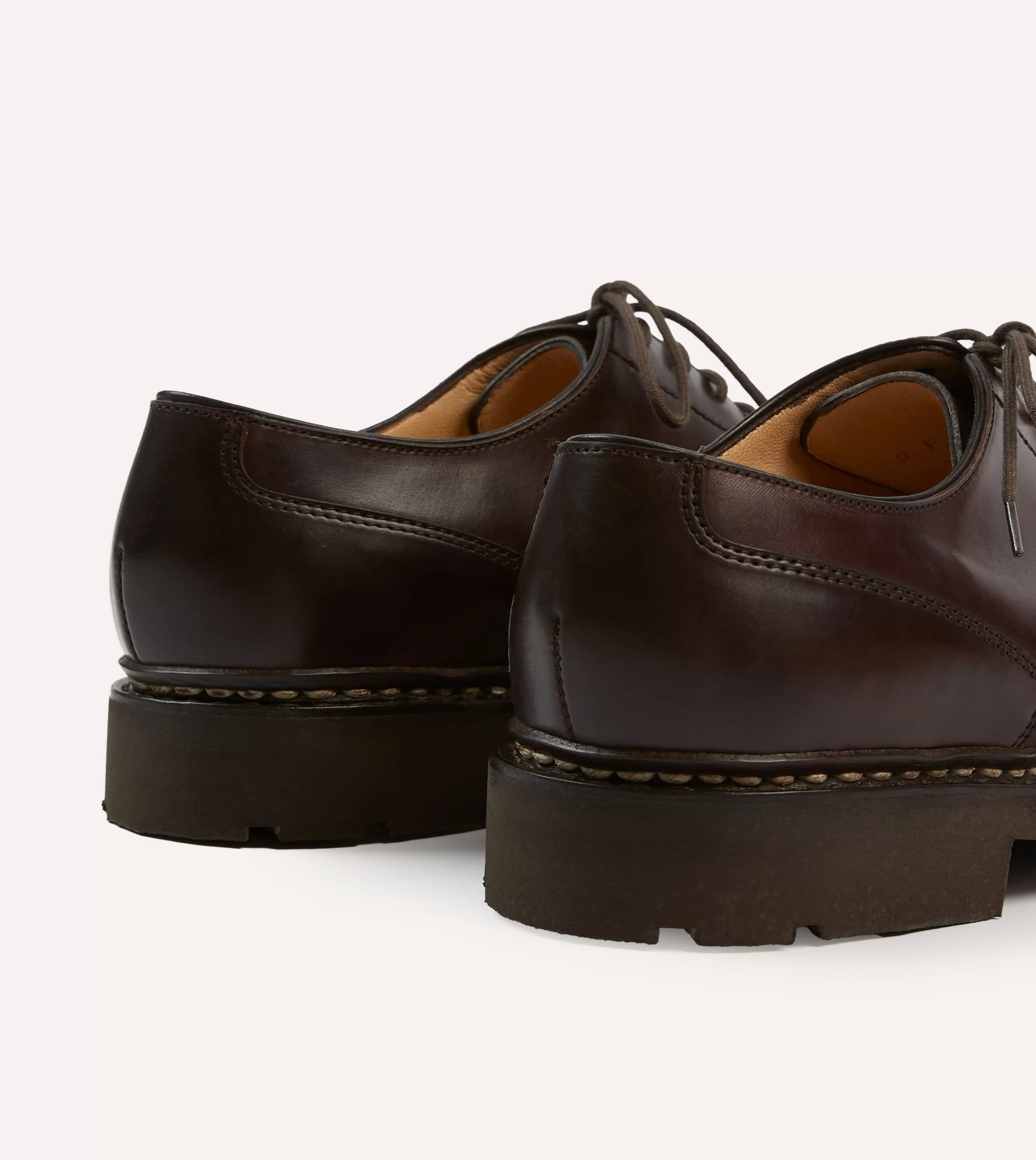 Drake’s Formal Footwear | Paraboot Chambord Burgundy Cordovan Leather Derby Shoe