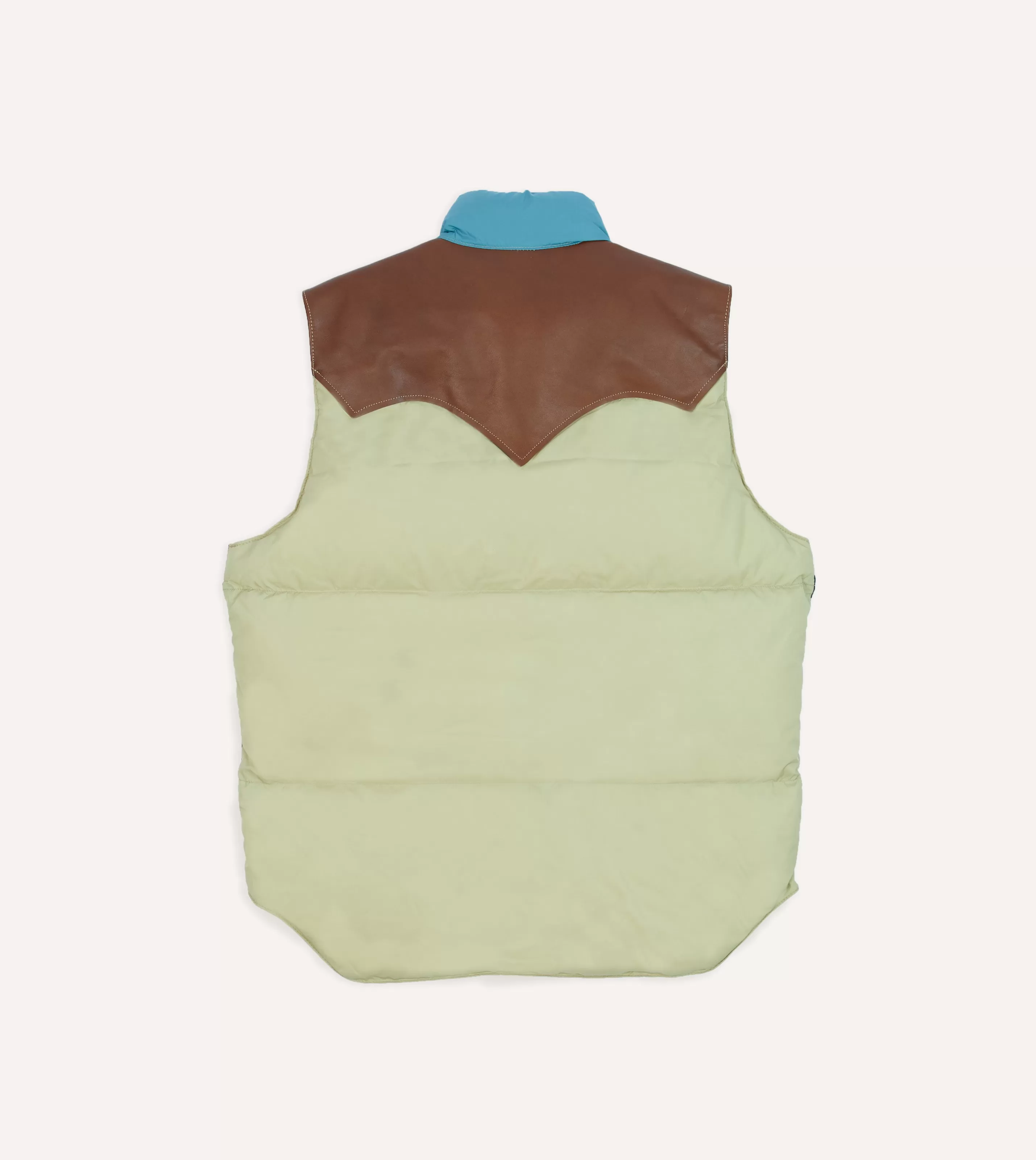Drake’s Coats & Jackets | Rocky Mountain Featherbed For Drake's Colour Block Nylon Christy Down Vest