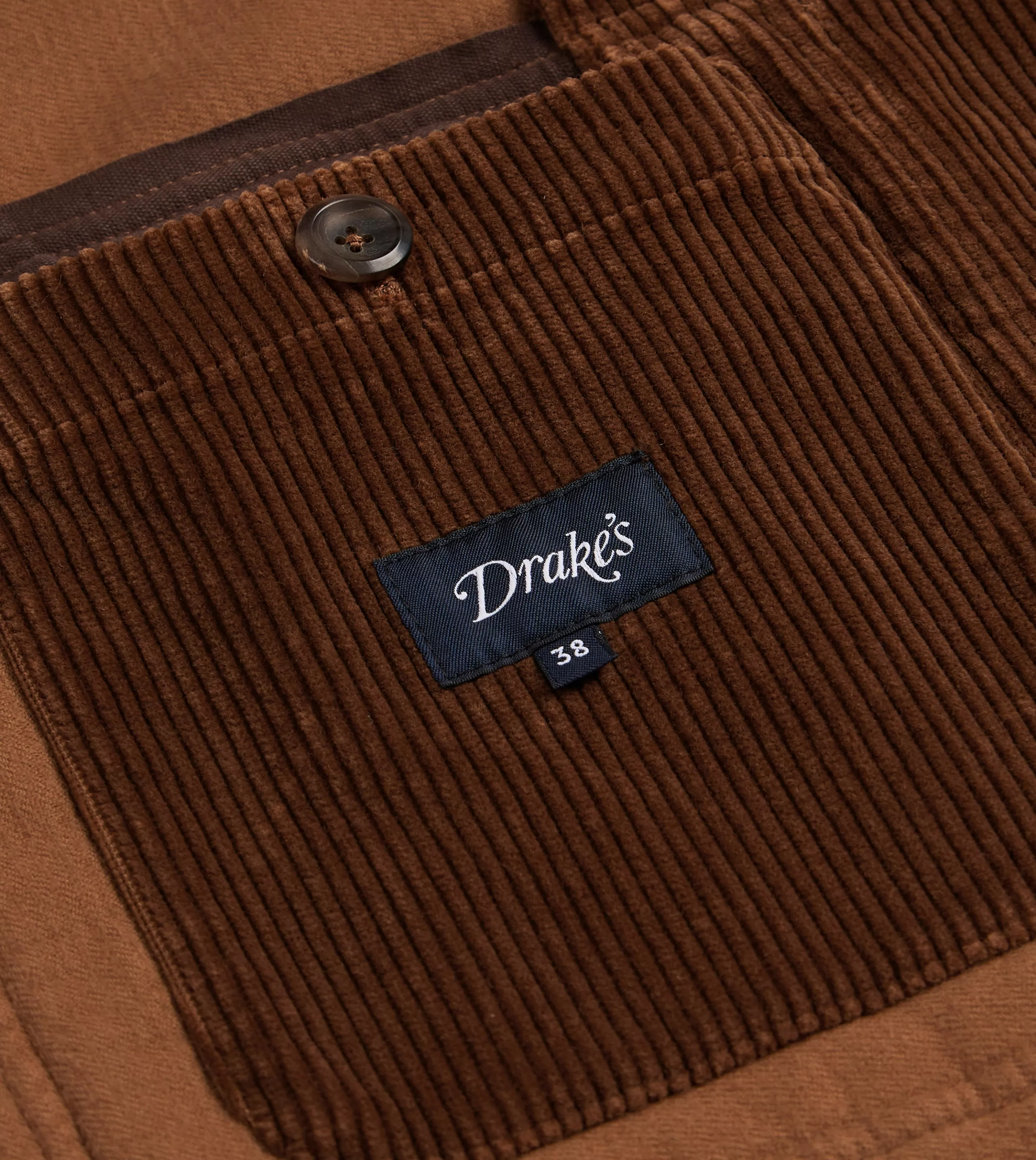 Drake’s Blazers | Cotton Corduroy Games Blazer Mk. I Russet