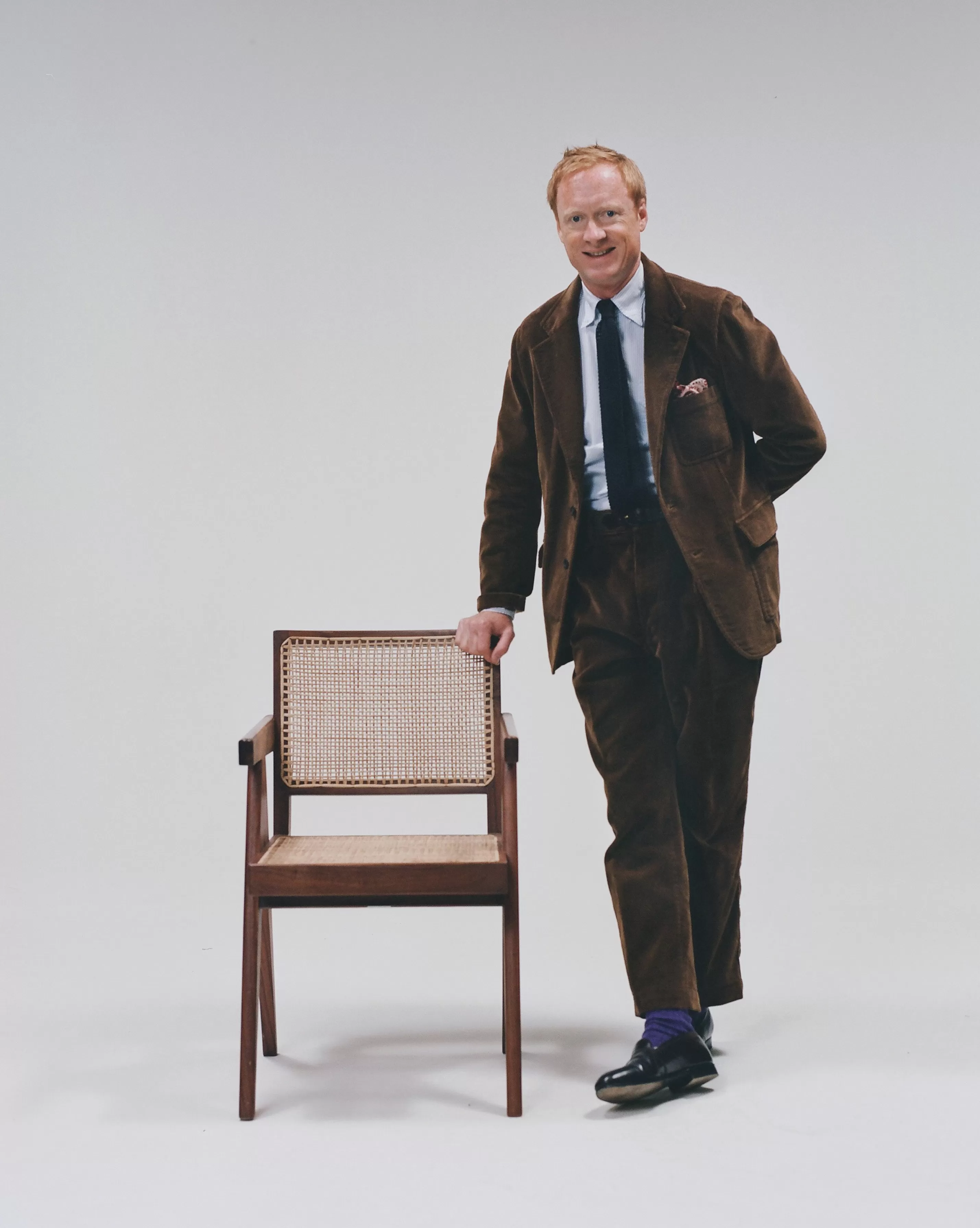 Drake’s Blazers | Cotton Corduroy Games Blazer Mk. I Russet