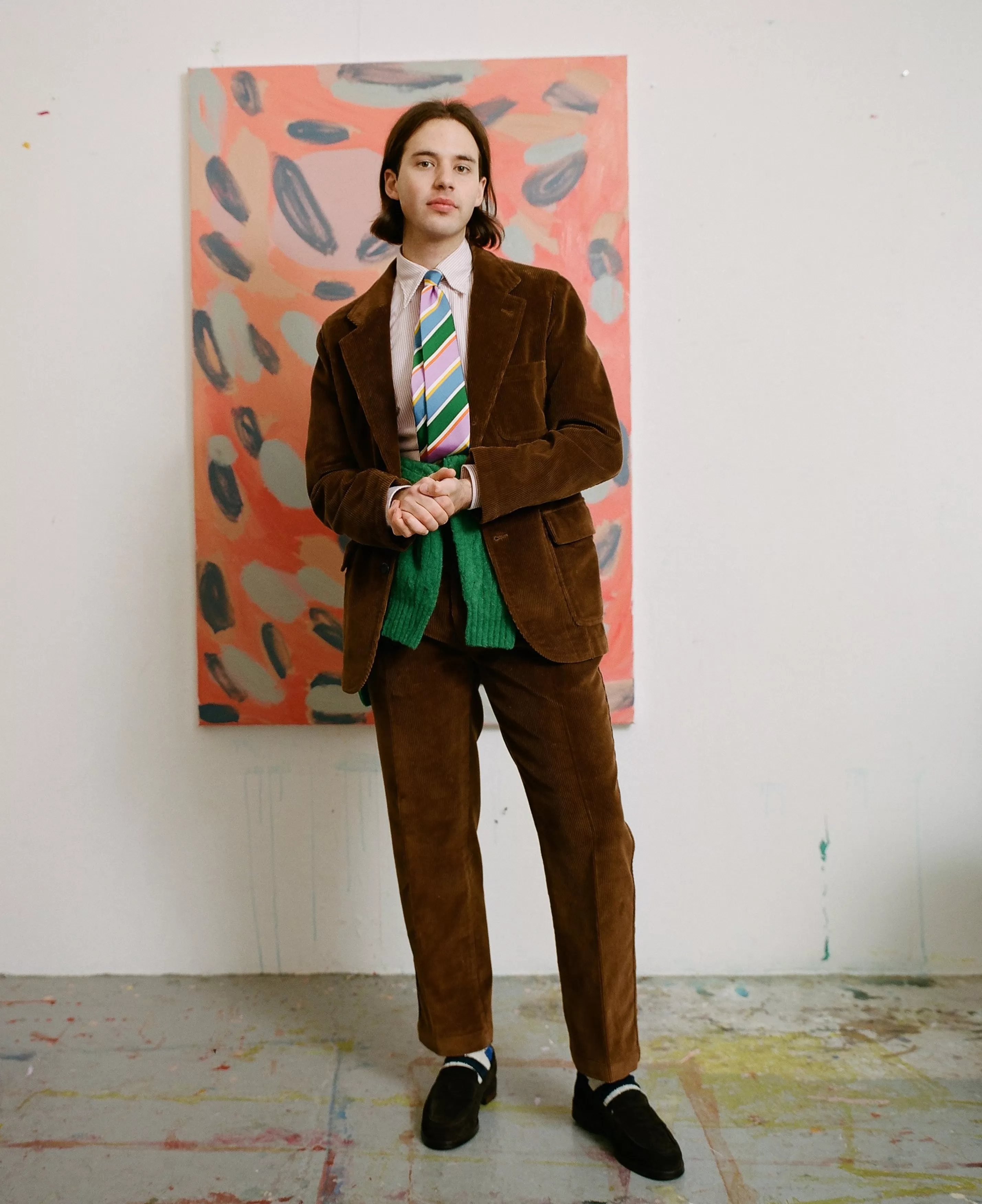Drake’s Blazers | Cotton Corduroy Games Blazer Mk. I Russet