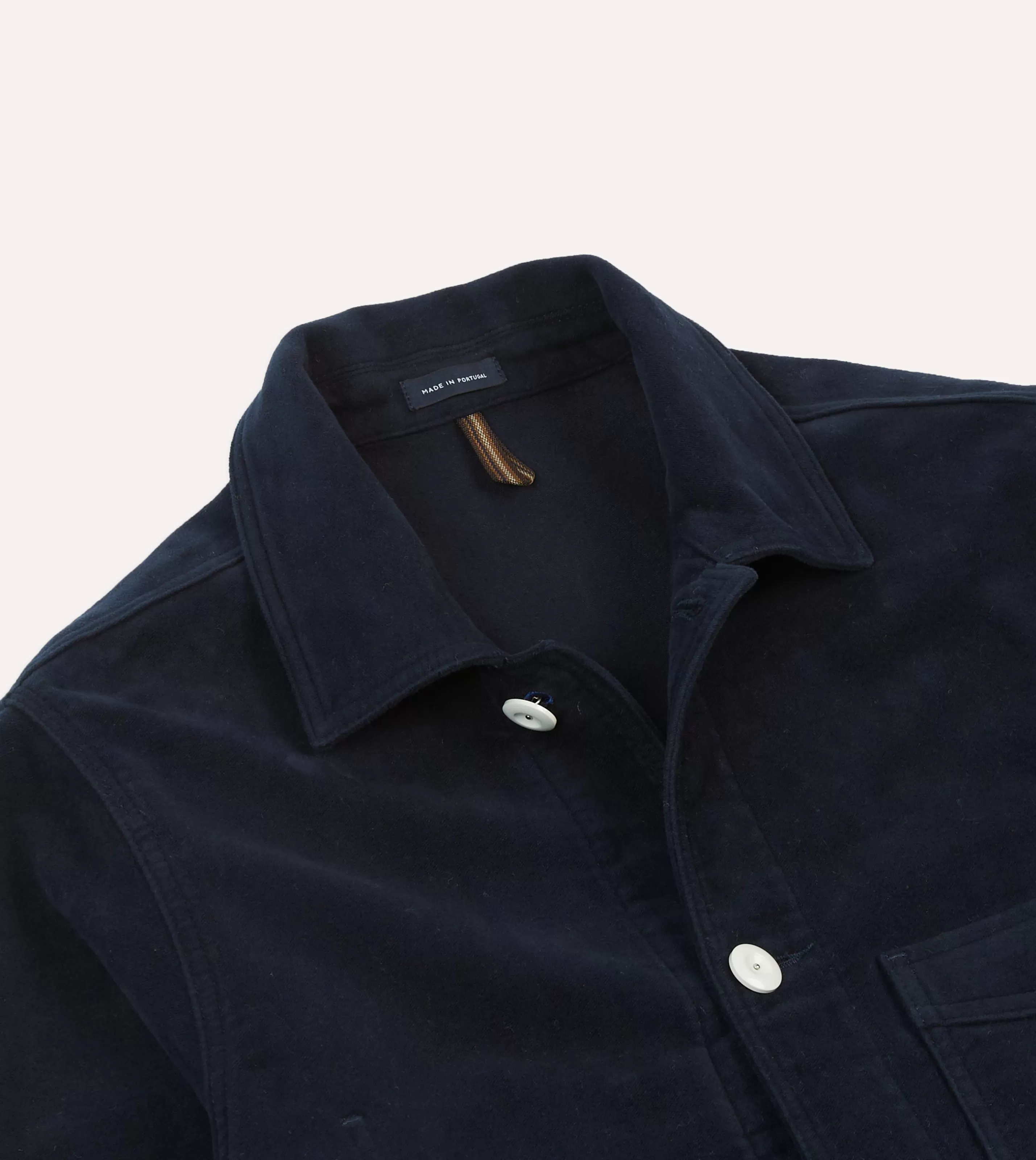 Drake’s Coats & Jackets | Chore Jackets | St. JOHN By Drake's Navy Moleskin Five-Pocket Chore Jacket