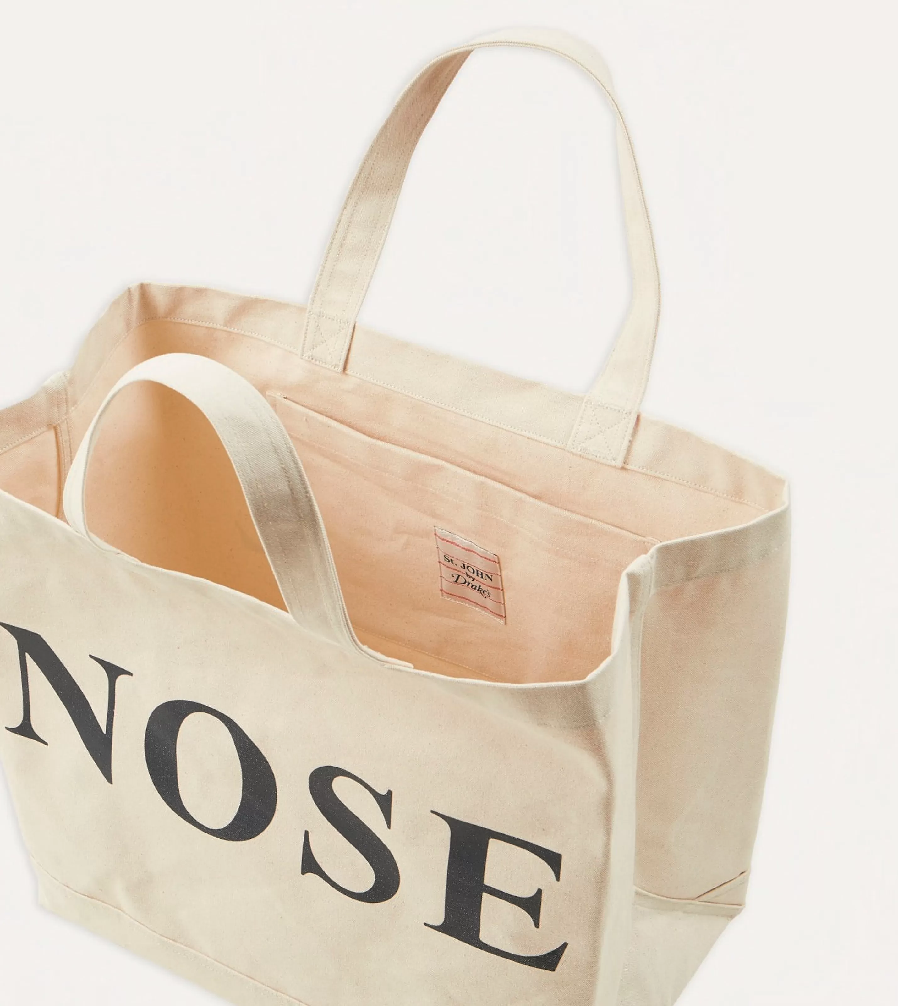Drake’s Bags | St. JOHN By Drake's Nose To Tail Cotton Canvas Tote Bag