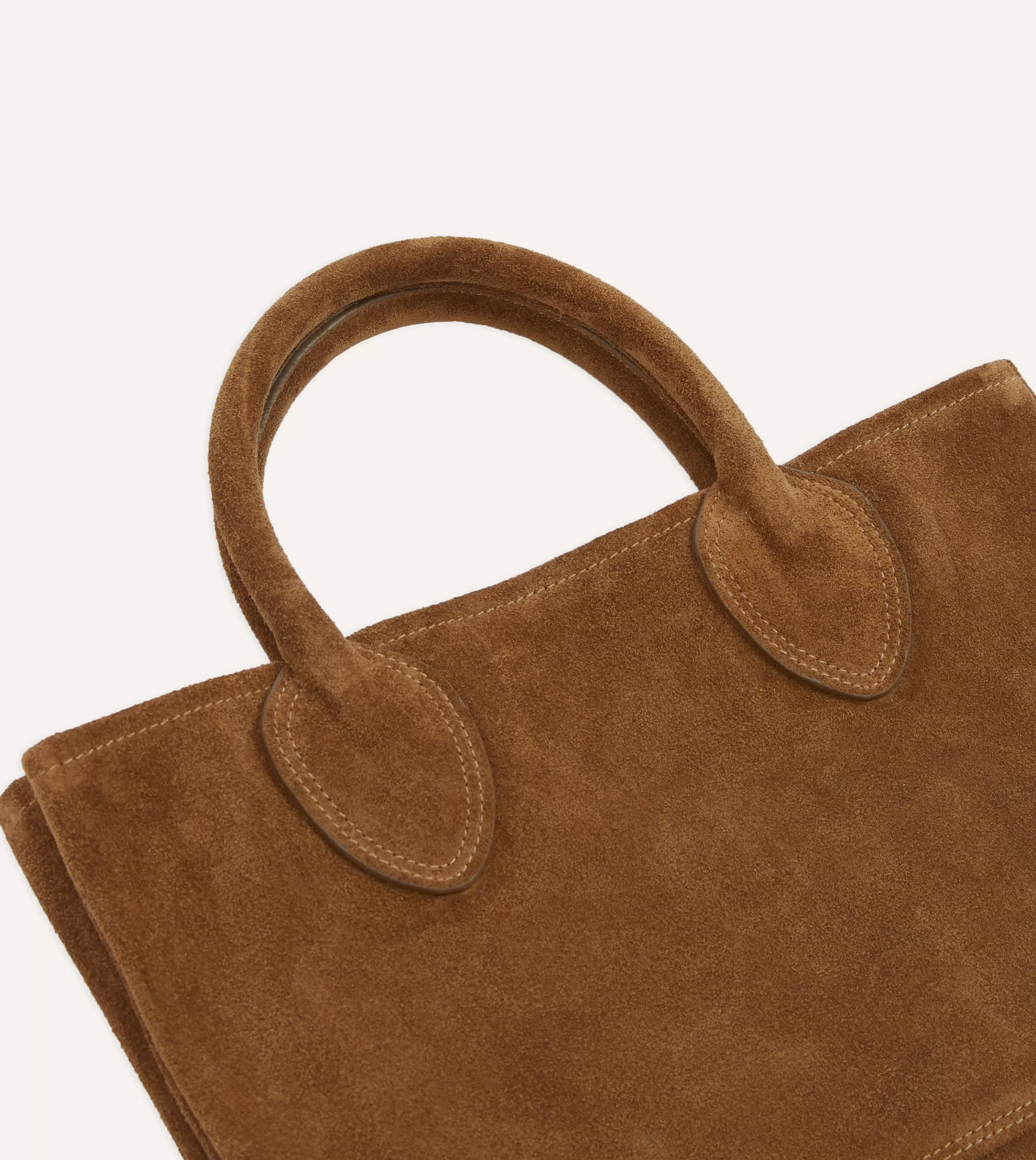 Drake’s Bags | Tobacco Suede Tote Bag